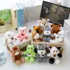 Llaveros de Animales de Peluche Lindos: Lentil, León, Abeja, Orangután Llaveros Aromáticos, Colgantes para Bolsos y Coches al por Mayor