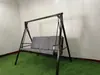 Columpio Doble para Patio Silla Mecedora de Hierro Forjado para el Hogar Silla de Ocio para Balcón Silla Mecedora Europea Columpio Infantil para Interiores
