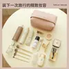 Nueva bolsa cosmética de crema separación húmedo y seco bolsa de lavado portátil para viaje viaje de negocios bolsa de almacenamiento portátil almacenamiento de lápiz labial portátil