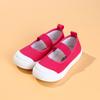 Zapatos de Lona para Niños Zapatos Blancos de Jardín de Niños Zapatos de Interior Zapatos de Baile para Niños y Niñas Zapatos de Gimnasia para Bebés Tenis de Estudiante
