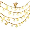 Luces de Cadena para Ambiente de Camping al Aire Libre, Decoración de Carpa de Cumpleaños, Luces de Estrella, Luces para Puesto de Mercado Nocturno, Luces Intermitentes, Luces de Cadena, Luces de Hada