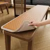 [Seleccionar Estilo] Cojín Personalizado para Silla Larga, Cojín de Asiento de Esterilla de Ratán de Verano, Cojín de Silla Universal para Todas las Estaciones, Cubierta Completa, Transpirable, Antideslizante, Hecho a Medida