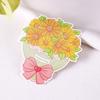 Deseos navideños tarjeta de felicitación de ramo plegable flores ins tarjeta de felicitación plegable tarjeta universal florista tarjeta de horneado al por mayor