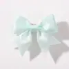 Accesorios para el Cabello Mini para Niños de Venta Caliente Transfronteriza Pinza para el Cabello con Lazo Pasador para Bebé Color Sólido Pinza Lateral 2429