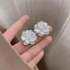 Brincos de Pétalas Brancas de Alta Qualidade, Versáteis e Elegantes, Brincos de Nicho Super Fada Celebridade da Internet, Brincos Elegantes e Exquisitos