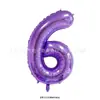 Globos Digitales Versión Americana de 32 pulgadas Globos de Película de Aluminio Oro Plata Decoración para Fiesta de Cumpleaños Boda Día de Año Nuevo Venta al por Mayor