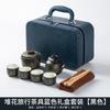 Conjunto de chá de viagem portátil para atividades ao ar livre pequeno conjunto de viagem xícara de chá portátil chá e equipamento para fazer chá viagem expresso Cup