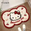 Alfombra de Piso Estilo Lana 5D Linda de Dibujos Animados para Baño Entrada Felpudo Absorbente de Agua Alfombra para Puerta de Entrada