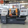 Sierra de Banda Metálica Luban Máquina Gb4240 Corte por Lotes de Barra Redonda de Acero Máquina de Sierra de Acero Inoxidable Eficiente y de Alta Precisión
