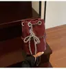 Bolsa de Teléfono Móvil Ligera Nueva Primavera 2025 Estilo Pequeño Fragante Cadena de Rombo Bolso de Hombro Axila Bolso Cruzado