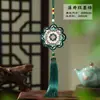 Pingente tradicional estilo chinês, sachê de bênçãos, sachê de medicina tradicional chinesa de Dunhuang, pingente portátil estilo antigo para Hanfu, pequeno presente cultural e criativo de área cênica