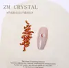 Zm Zircón Nuevo Súper Brillante Fondo Plano 1.5X3 Marquisa Pedrería para Uñas Mini Colorida de Forma Irregular para Decoración de Uñas