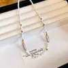Estilo Étnico Irregular Contas de Cristal Contas Colar Acessórios Feminino Luz de Luxo Alta Qualidade Corrente da Clavícula Estilo de Férias Colar