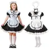 Fantasia infantil de Halloween, roupa de empregada, cosplay, estilo pastoral, Lolita de fazenda para menina, vestido Dirndl de fazenda