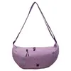 Bolso de Hombro Transfronterizo de Nuevo Estilo para Mujer, Bolso de Nailon Casual Color Sólido Estilo Coreano, Mochila de Moda, Bolso Cruzado de Estilo Perezoso para Viajes Diarios