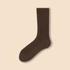 Calcetines apilados calcetines de otoño e invierno para niños ins marea JK japonés aguja doble calcetines de algodón blanco y negro calcetines de mujer mocasines venta al por mayor