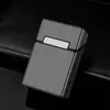 Nueva Caja de Cigarrillos de Metal con 20 Cigarrillos, Creativa Portátil a Prueba de Humedad y Resistente a la Presión, Empaque Suave y Duro, Regalo de San Valentín, Regalo de Negocios