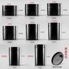 En stock 47 Dientes 50ml Tarro de Plástico PET para Alimentos 120ml Té Goji Negro Tarro Sellado Tarro de Almacenamiento Botella