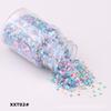 Lentejuelas para decoración de uñas de estrella de cinco puntas de 3 mm Joyería de estrellas mágicas DIY Cuentas decorativas Material de relleno de arena movediza para funda de teléfono móvil