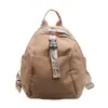 Mochila Nueva de Lona Otoñal para Mujer, Bolso Escolar Casual Grande para Estudiantes, Versión Coreana, Mochila de Viaje Versátil Ligera