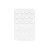 Direto da Fábrica 24 peças Ventosa de Silicone Quadrada para Celular Versão Espessa Pode Imprimir LOGO Suporte Portátil Em Estoque Atacado