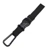 Hebilla Externa Ajustable para Maleta Mochila Gancho Portátil Correa Metálica para Equipaje de Viaje al Aire Libre Correa Antiextravío
