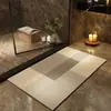 Tapete de banheiro absorvente transfronteiriço, tapete de entrada de vaso sanitário de terra de diatomáceas, capacho antiderrapante para entrada de banheiro