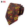Suministro Listo 2025 Nuevo Pañuelo de Poliéster para Hombre Flor Grande Corbata Moderna Corbata para Traje de Hombre