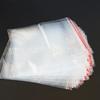 Bolsa autosellante transparente de PE respetuosa con el medio ambiente, bolsa de embalaje independiente para alimentos, bolsa de sellado totalmente degradable, bolsa autosellante con logotipo imprimible