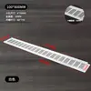 Malla de Ventilación para Gabinete de Aleación de Aluminio Blanco Cubierta Decorativa para Zapatero Rejilla de Agujero de Ventilación Rejilla de Disipación de Calor Agujero Cubierta de Agujero de Escape