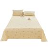 Modelo 2025 Sábana de Gasa de Doble Capa de Kapok Pieza Única Juego de Tres Piezas de Sábana y Funda de Almohada para Cama Individual de Dormitorio Estudiantil Sábana de Algodón Lavado