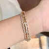 Pulseira de Renda Recortada Retrô Popular do Xiaohongshu, Indústria Pesada Medieval, Alto Padrão, Pulseira de Zircônia Microincrustada Super Brilhante