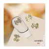 Aleación Joyería para Uñas Color Popular de Internet Lazo Joyería Pequeña Rosa Negro Mariposa Decoración para Uñas Accesorios