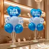 Baoshishi 520 Decoração de Cena para o Dia dos Namorados Balão Flutuante de Mesa Loja de Shopping Balcão Atmosfera Enfeites de Mesa Suporte