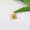 Nuevos accesorios de joyería hechos a mano DIY viento femenino dulce aretes de flores colgantes traseros aretes aretes material