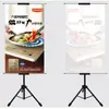 Soporte de doble cara ajustable para fotos, expositor, soporte para tablero KT, soporte triangular para fotos, soporte retráctil para carteles publicitarios, rollo de fotos