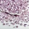 Bolsa de material para uñas con flores de simulación, venta al por mayor, con explosiones luminosas en vivo, nubes y rosas moradas.