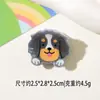 Presilha de Cabelo Fofa Desenho Animado Animal Série Oceano Pequena Imitação Acetato Concha Golfinho Estrela do Mar Franja Lateral Filhote