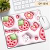Lindo Mouse Pad Antideslizante de Conejo al por Mayor Estilo de Expansión de Dibujos Animados Almohadilla de Escritorio Pequeña Engrosada Almohadilla para Teclado de Computadora Proporcionada Especialmente