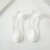 Meias Sociais Curtas Masculinas para Primavera e Verão, Estilo Simples para Negócios, Cor Sólida, Meias de Cano Curto, Meias de Algodão, Atacado do Fabricante