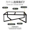 Soporte de mesa de té simple de acero inoxidable y acero al carbono de Yixian, soporte de mesa de té, soporte de mesa, soporte de mesa, soporte de mesa, pata de mesa personalizada