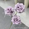 Flor Artificial Preço Especial Rosa Diamante Guia de Caminho de Casamento Cascata Parede de Rosas Adereços de Fotografia Flores Decorativas