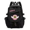 Mochilas temáticas del anime Cardcaptor Sakura para estudiantes de primaria y secundaria, grados 1 a 6