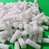 Coluna de esponja nasal de alta densidade 10*20mm pequeno tubo de esponja branco limpeza narina filtro esponja projétil esponja