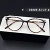 S36004 Armação de Óculos Gatinho Retrô Estilo Zhao Lusi para Mulheres com Miopia Pode Ser Equipada com Lentes de Alta Definição para um Visual de Rosto Mais Fino Armação Grande
