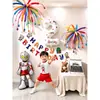 Decoración de Cumpleaños para Niños de 2 Años para Niñas, Ambiente de Primer Cumpleaños, Globos de Fiesta Ceremoniales, Decoración de Escenario, Banderines para Niños de 3 Años