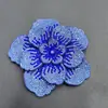 Acessórios de Joias com Strass de Camélia Transfronteiriços Flores Tridimensionais de Sapato de Camada Dupla Acessórios para Roupas Acessórios de Broche para Headwear DIY