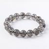 Pulseira de contas de pedra de cristal natural de 8mm transfronteiriça para homens e mulheres, pulseira elástica, pulseira de ametista citrino atacado
