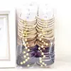 Nuevas Gomas para el Cabello Estilo Coreano con Lazo y Perlas en Color Té con Leche, Bandas para el Cabello de Colores Primaverales, Disponibles en Tiendas Físicas, Supermercados y Tiendas de 2 Yuan para Venta al por Mayor