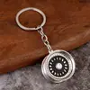 Chaveiro de Metal Criativo: Engrenagem Turbo, Cubo da Roda, Disco de Freio, Amortecedor, Pinça - Acessórios para Chaveiro de Carro Atacado